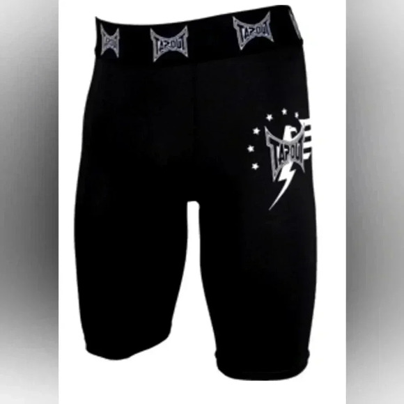 Tapout compression shorts 10 in inseam workout style # T11329 NWT L or XL - Picture 1 of 9
